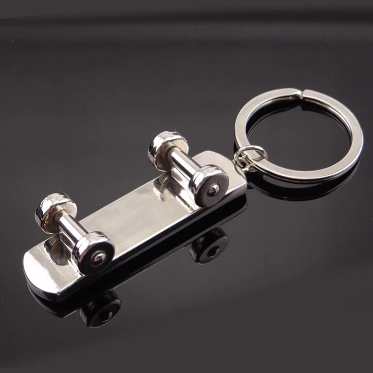 Metal Outdoor Sports Game Skate Board Keychain Auto Keyring For Car Key Chain Ring Vehicle Gift CNYOWO | Автомобили и мотоциклы