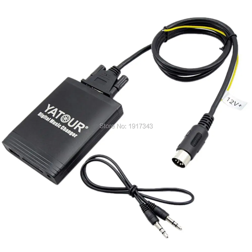 Автомобильный адаптер YATOUR AUX MP3 SD USB MUSIC CD CHANGER HU разъем для VOLVO C70 S40 S60 S80 V40 V70 XC70 |