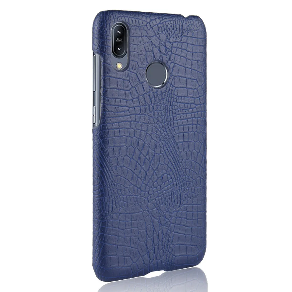 Чехол для ASUS Zenfone Max Pro M2 ZB631KL роскошный жесткий чехол из крокодиловой кожи с узором