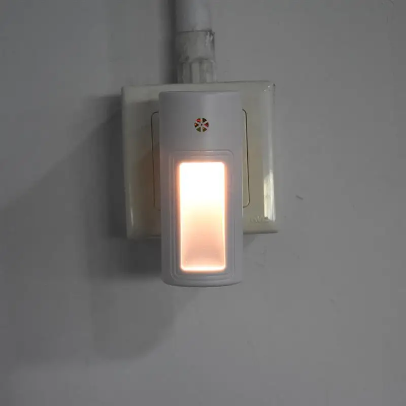 Беспроводная Ночная лампа, ЕС, США, вилка, 2LED, Ночной светильник, инфракрасный пир, датчик движения человека, автоматический детектор движения для спальни, переменный ток 100-240 В