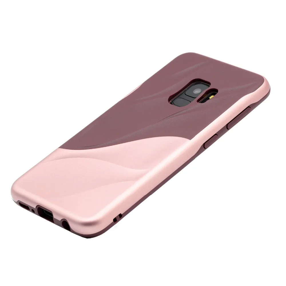 Tipfly для Samsung Galaxy S9 воды пульсация Роскошные Гибридный Мягкие TPU Жесткий корпус