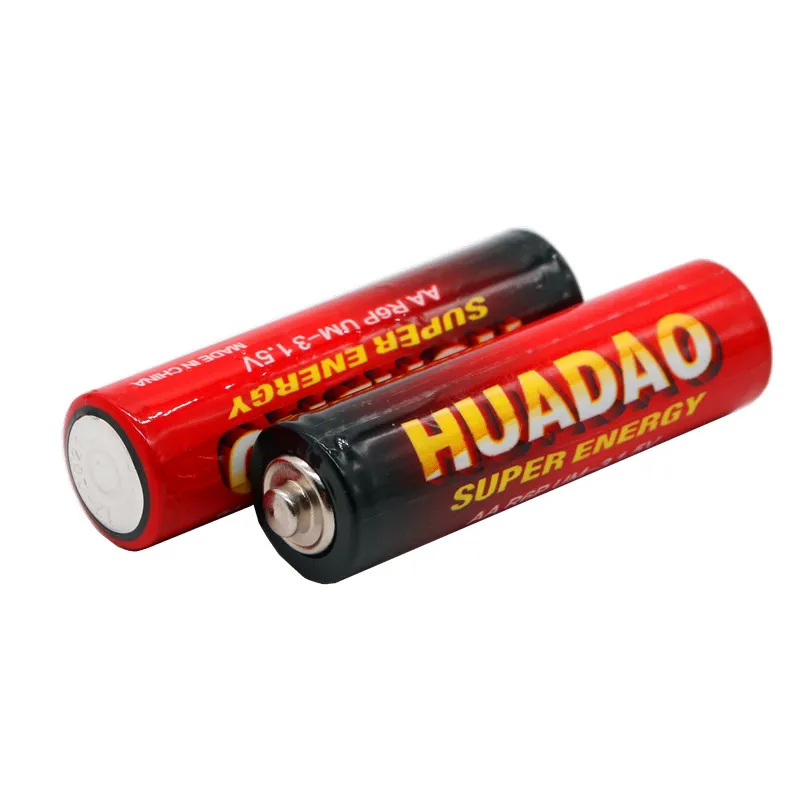 Щелочные сухие батарейки HUADAO AA 1 5 В для камеры калькулятора будильника мыши