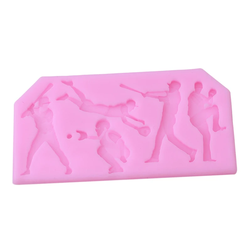 1 шт. силиконовая форма Футбольная для украшения торта сахарный шоколадный