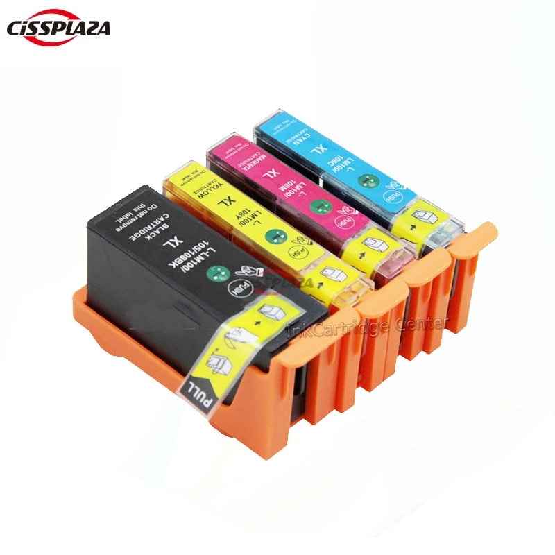 CISSPLAZA 1 комплект lm100 чернильный картридж совместимый для Lexmark 100XL 100 108XL 108 Pro802 Pro803