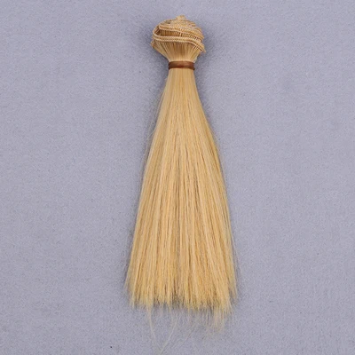Бесплатная доставка Оптовая продажа 15 см BJD/SD кукольные волосы/DIY куклы прямые