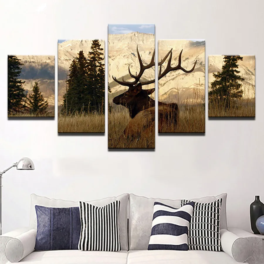 

5pcs,DIY Diamond Embroidery sale/Diamond Painting/Diamond Mosaic,picture of rhinestone,5d cross-stitch,Animal Deer,Bull Elk