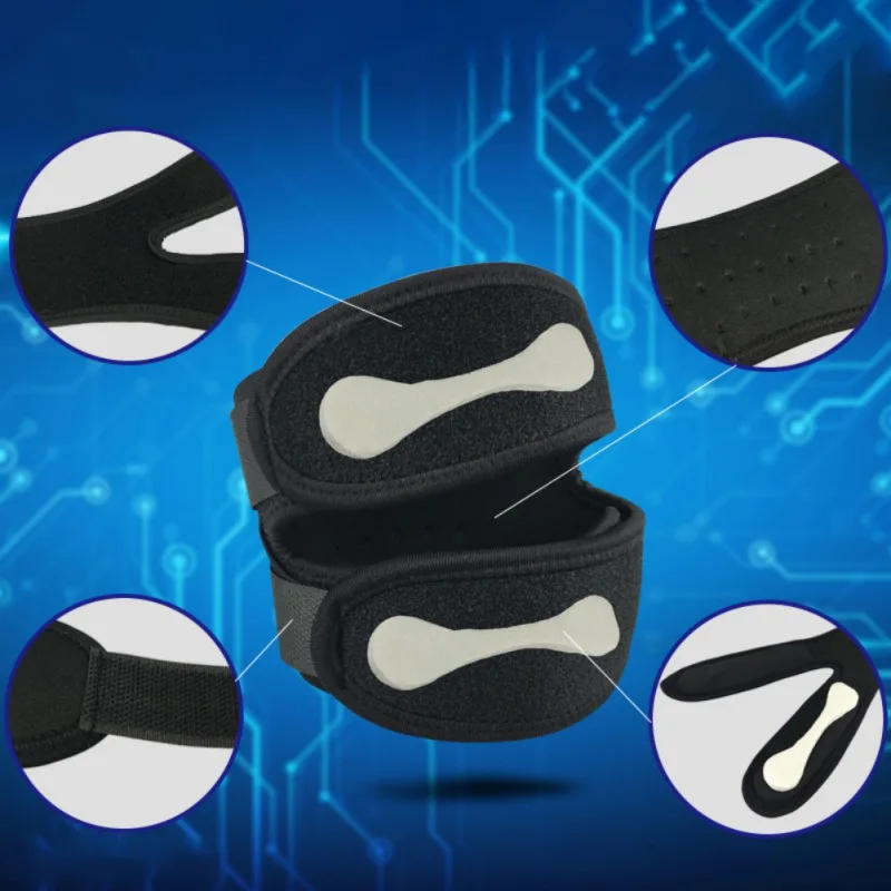 1 шт. наколенник для поддержки ног нейлоновая Регулируемая дышащая защита