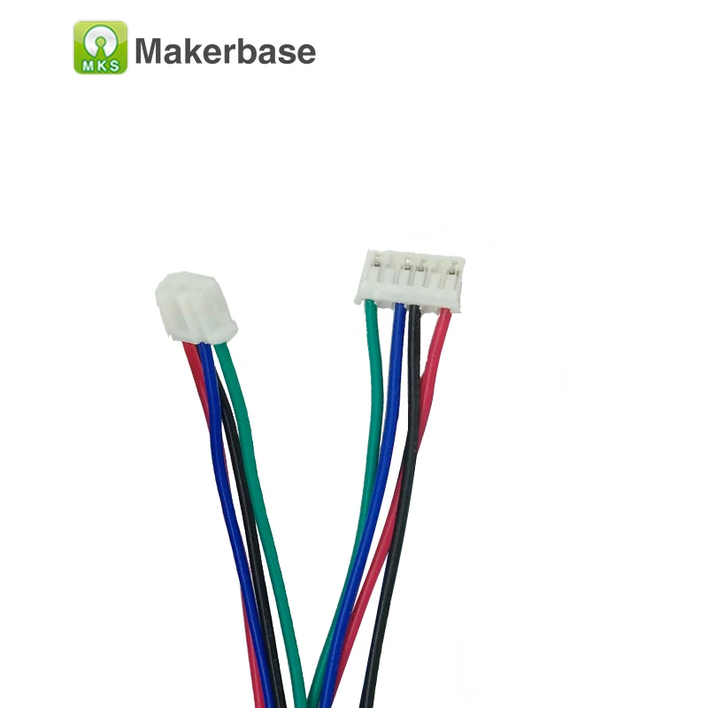 5 шт./лот Запчасти для 3d печати XH2.54 разъем RepRap Dupont провод 1 м 4pin женский nema17 кабель 42