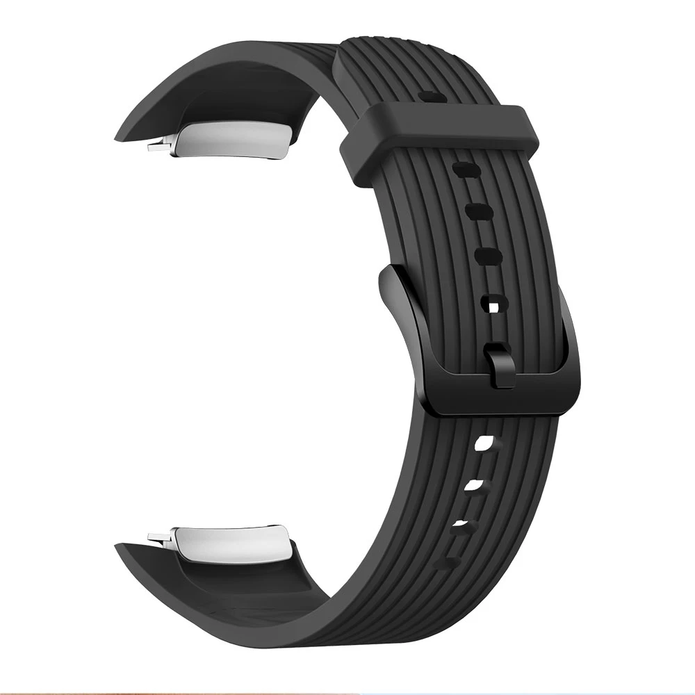 S/L силиконовый ремешок для часов samsung gear Fit 2 Pro умный Браслет SM R365 оригинальный 1:1