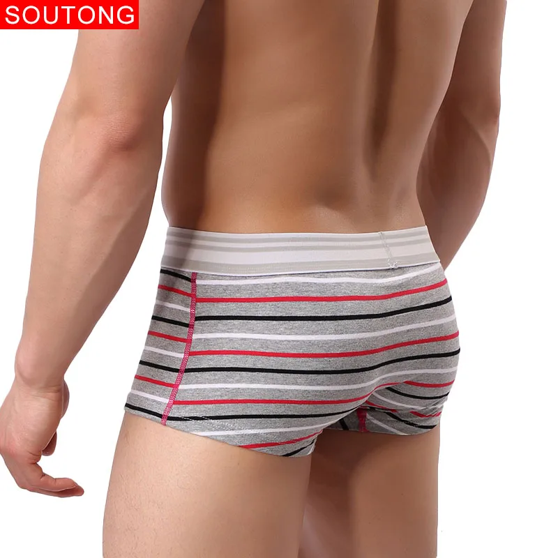 Soutong Мужское нижнее белье 3 шт./лот мужское трусы боксеры Cuecas шорты Calzoncillos Hombre