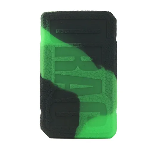 black green 20 шт RHS Заводская Быстрая 177 Вт VOOPOO Drag 2 силиконовый чехол с 8 классическими цветами на ваш выбор - Цвет: black green