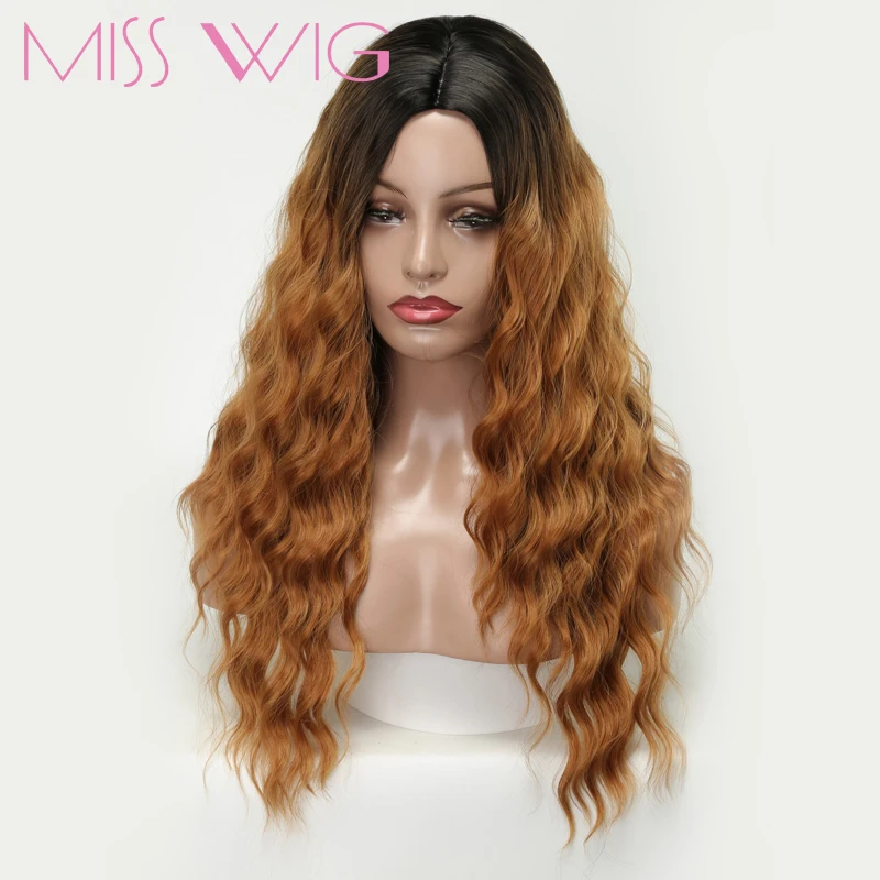 Miss Wig 21 Инче длинный парик синтетические светлые волосы естественные волнистые