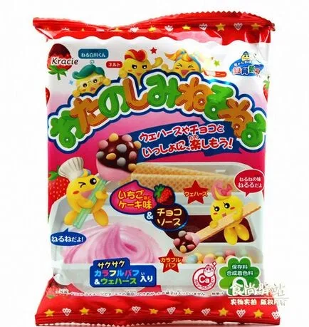 Popin Cookin DIY клубника шоколад перемешать бар Kracie Happy кухня Cookin DIY Рождественский подарок ручной работы