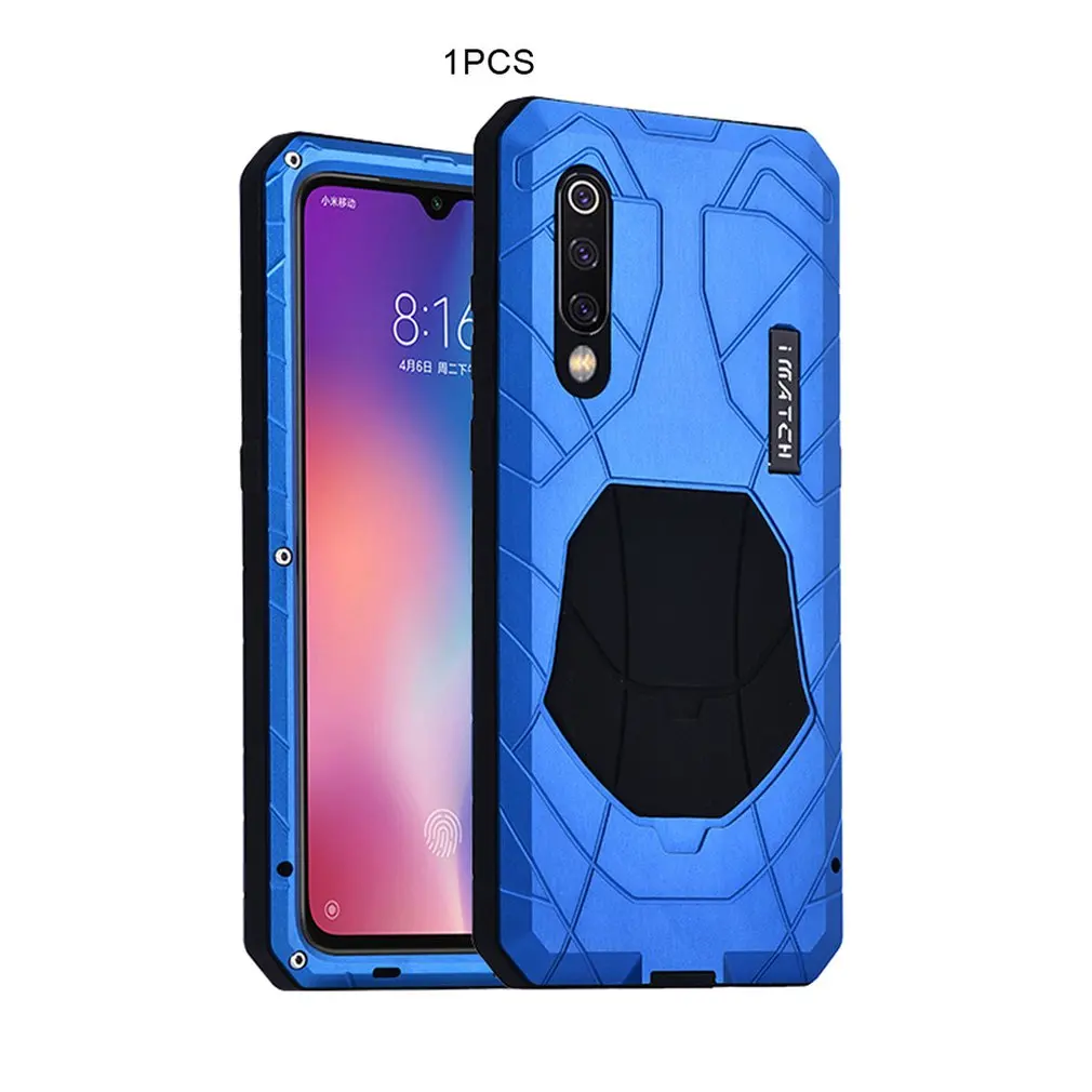 Для Millet 9 POCOPHONE F1 версия анти-сейсмический дизайн анти-капля металлический силиконовый Мобильный чехол для телефона изысканно спроектированный прочный - Цвет: for Millet 9