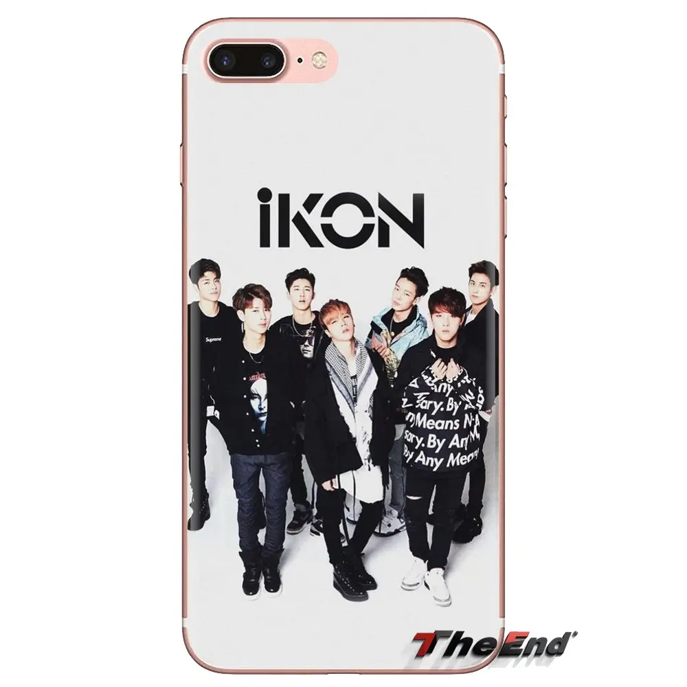 For LG G3 G4 Mini G5 G6 G7 Q6 Q7 Q8 Q9 V10 V20 V30 X Power 2 3 K10 K4 K8 2017 Team Ikon Korea Group Art Logo Silicone Phone Case |