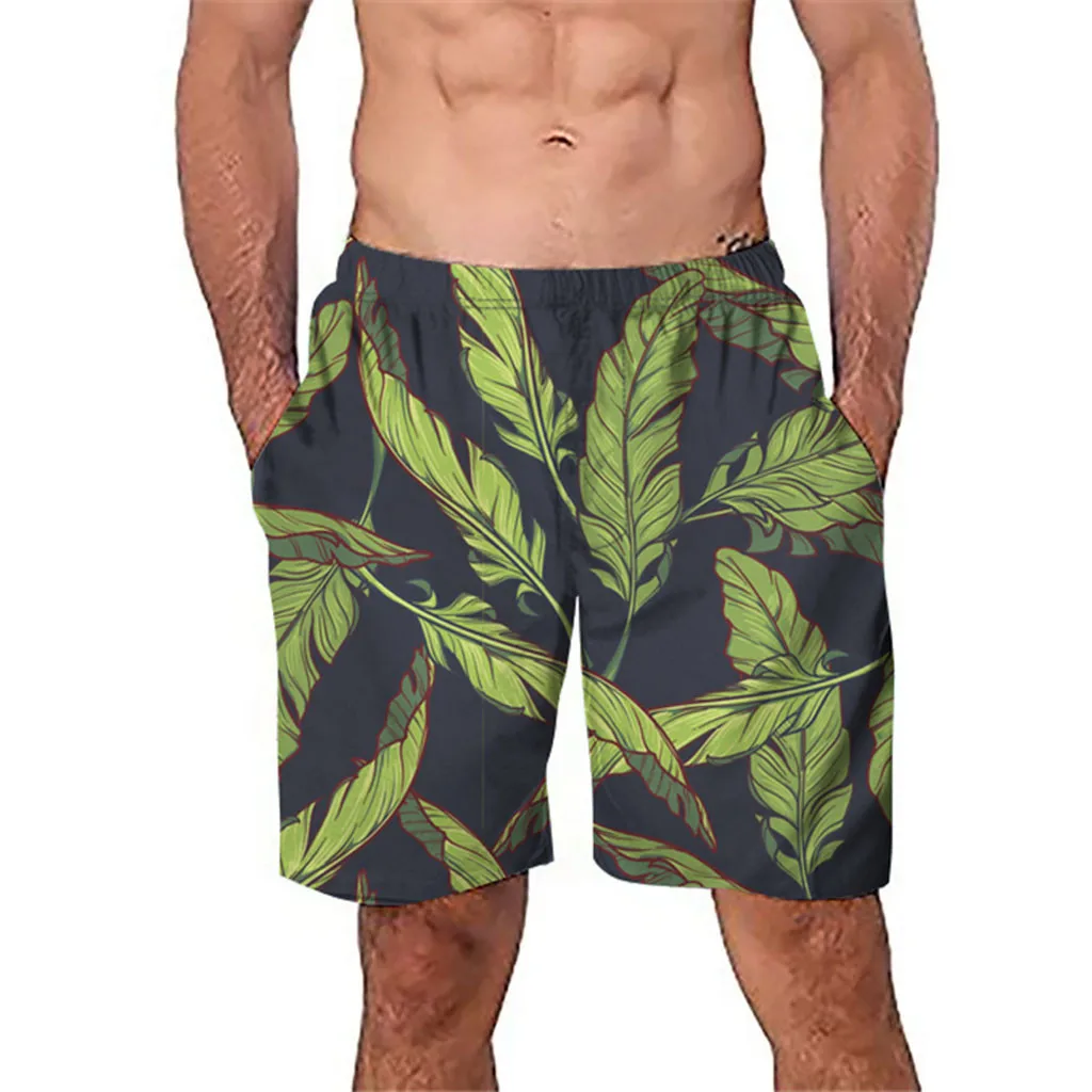 2019 быстросохнущие мужские плавательные шорты с перьями Шорты для плавания