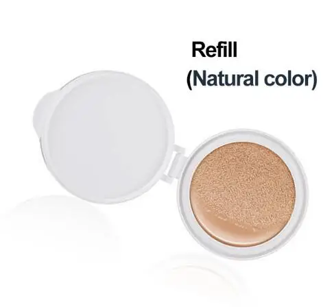 Natural color refill BIOAQUA питательные увлажняющие BB CC крема на воздушной подушке тональный крем увлажняющий тональный крем солнцезащитный крем для макияжа голой отбеливающий уход за кожей лица крем-корейская косметика - Цвет: Natural color refill