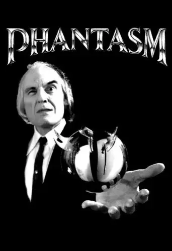 Мужская футболка из хлопка Phantasm-'Tall Man' белая с фантастическим культовым
