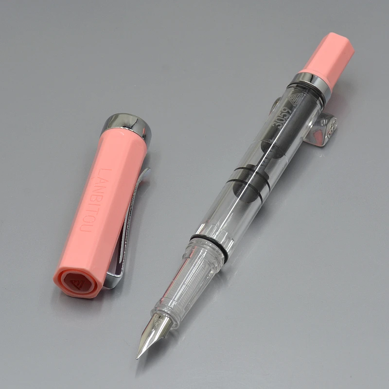 LANBITOU 3059 милые синие прозрачные литейные ручки роскошные подарочные для школы