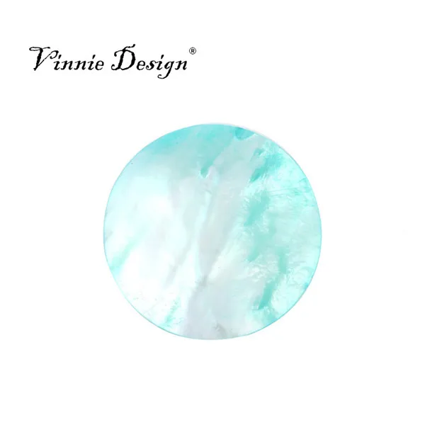 Vinnie Дизайн Ювелирные изделия 33 мм Munt Roca персиковая ракушка монета для моя кулон