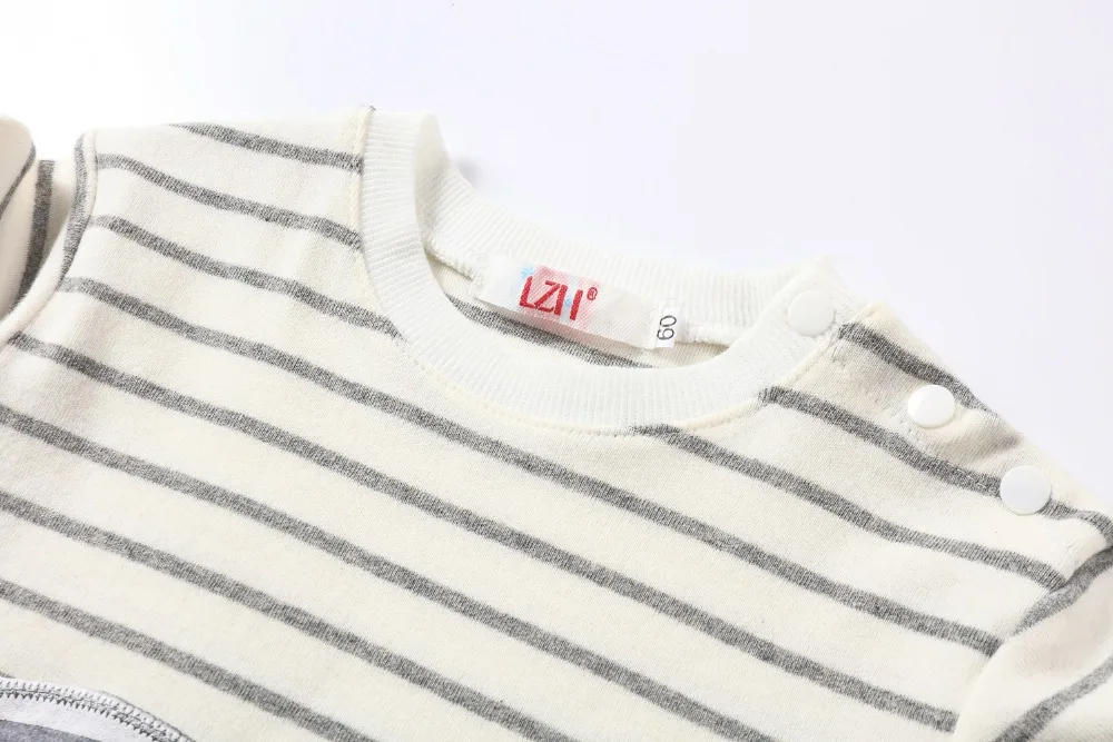 Комплекты одежды для маленьких мальчиков и девочек хлопковый спортивный костюм