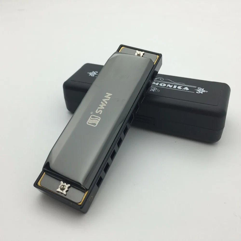 Новейшие Лебеди губные гармошки 10 отверстие 20 Тон диатонический блюз Арфа всей