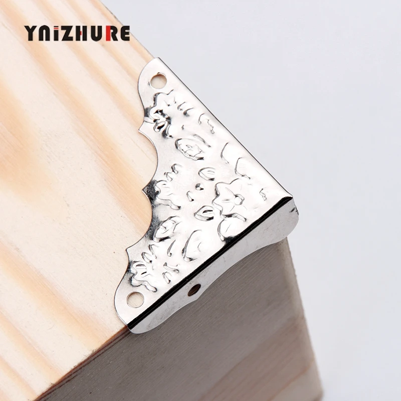 4 шт. 37 мм декоративный Серебряный Железный комод для ювелирных изделий