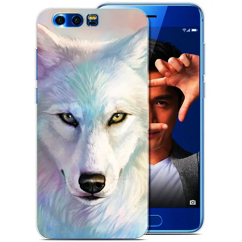 Прозрачный силиконовый чехол Arvin для Huawei Honor 9 мягкий из ТПУ тонкий Чехол премиум