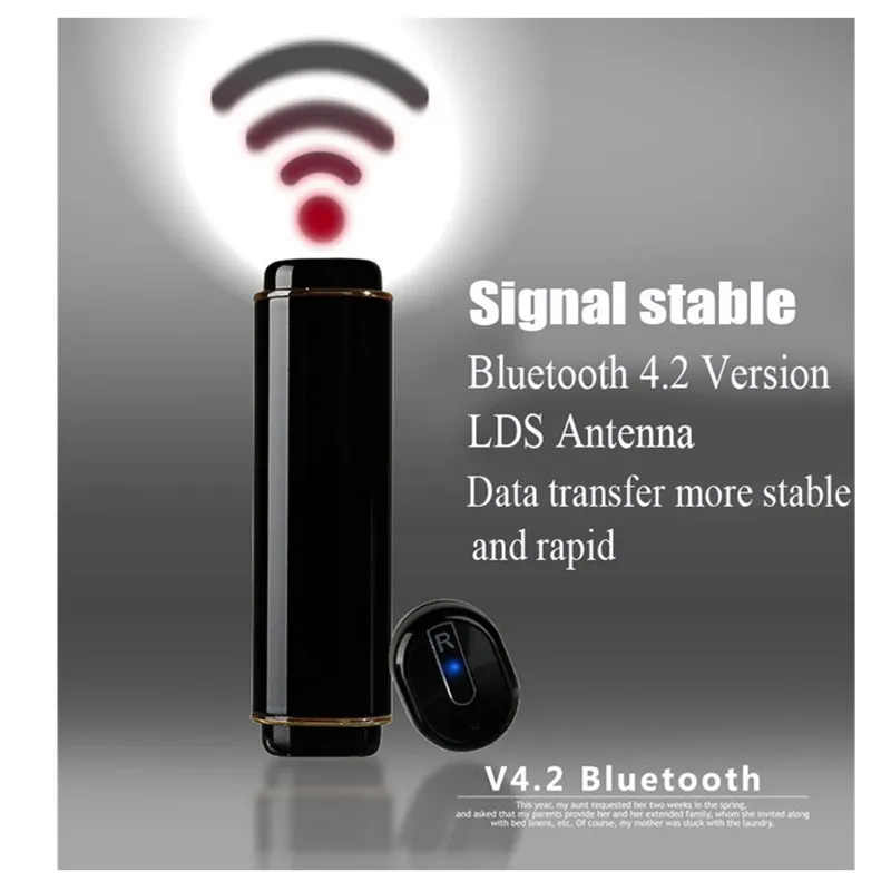 S3 TWS наушники Bluetooth Беспроводные с зарядным боксом 400 мАч Мини бинауральные стерео