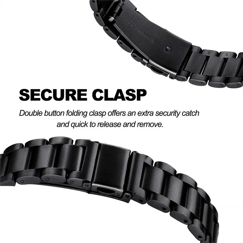 Браслет из нержавеющей стали ремешок для Fitbit Charge 3 Band Замена браслета Fit Bit Charge3