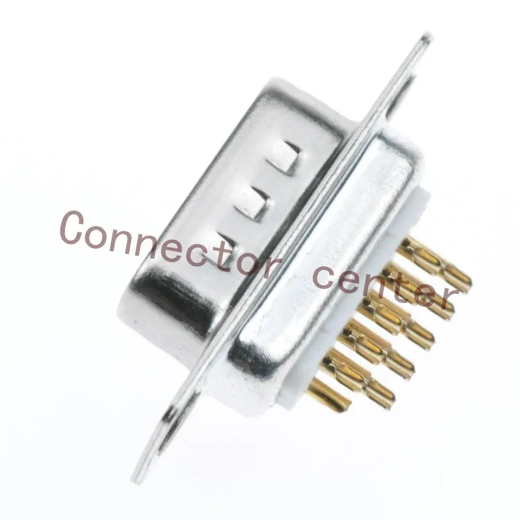 Высокое качество D-SUB дБ Разъем 15PIN 3-рядный мужской золотой посаженный 2U VGA DSUB |