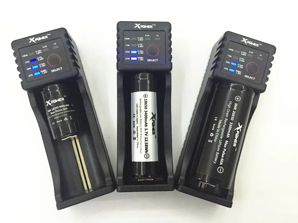 Xpower C1 Smart Универсальное зарядное устройство для аккумуляторов li-on Ni-MH Li-fe батарея power bank funtion vs xtar nitecore opus liitokala lii-100