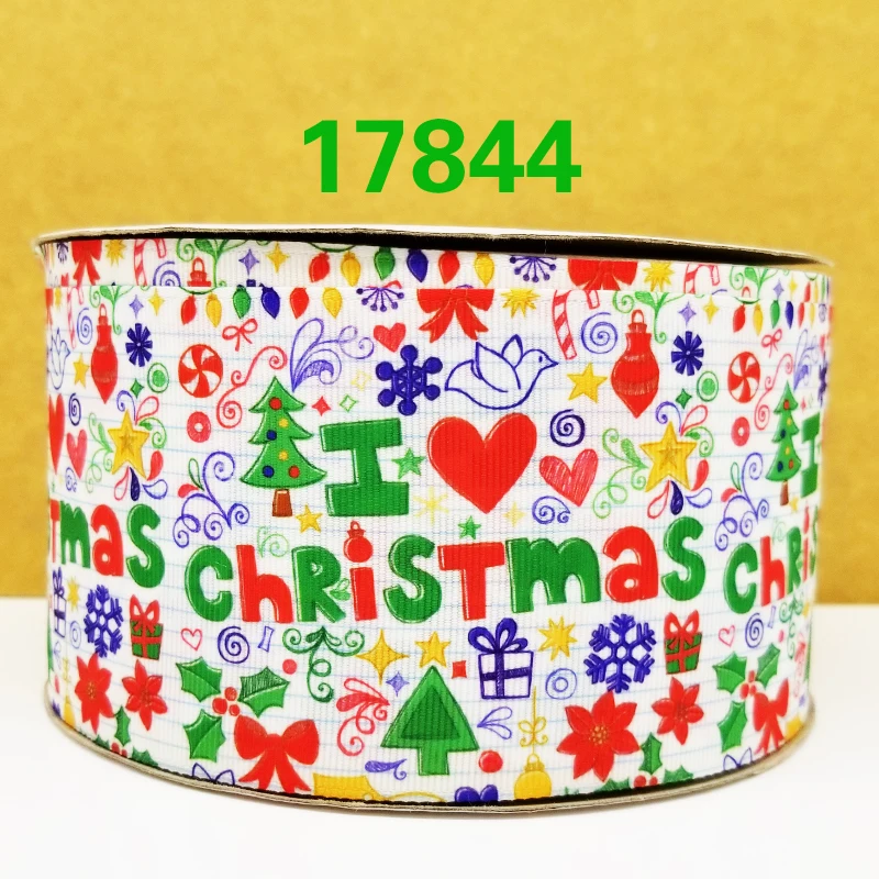 Бесплатная доставка 50 ярдов мультфильм печатных grosgrain ленты 17768 | Дом и сад