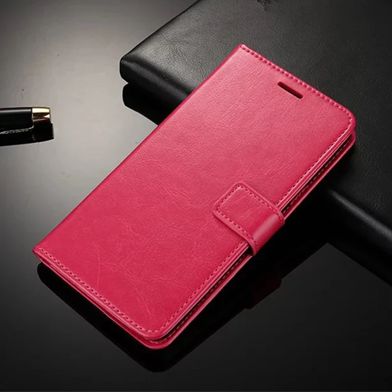 Чехол-бумажник из искусственной кожи для lenovo Vibe Z2, чехол для делового телефона для lenovo Vibe Z2, чехол-книжка, мягкий силиконовый чехол из ТПУ - Цвет: Red