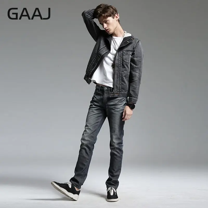 Мужские джинсы в немецком стиле черные серые синие больших размеров 2019 | Мужская