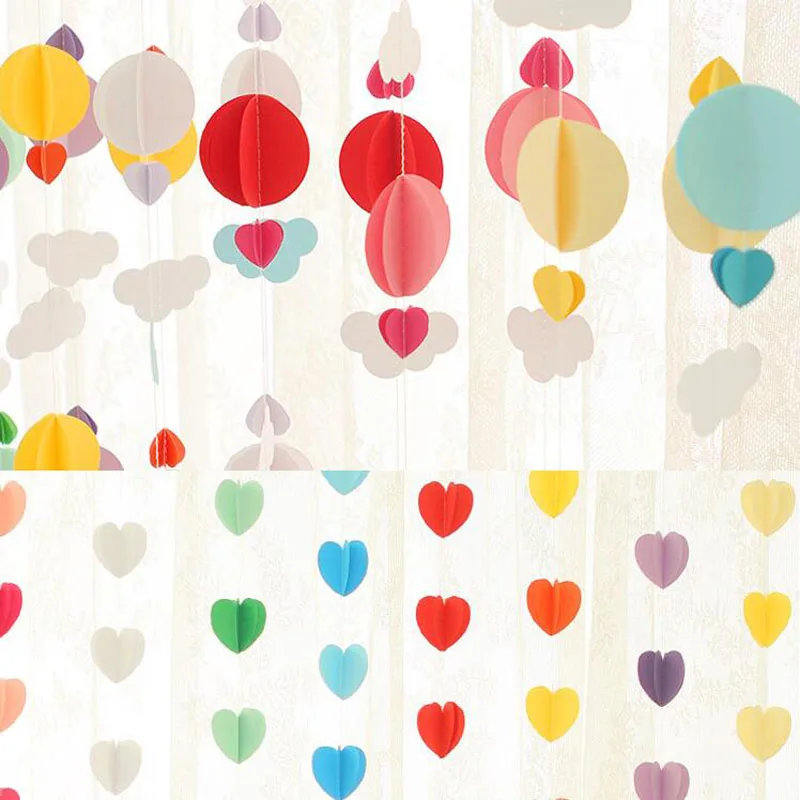 Гирлянда в форме радуги 5 видов 3 м | Дом и сад