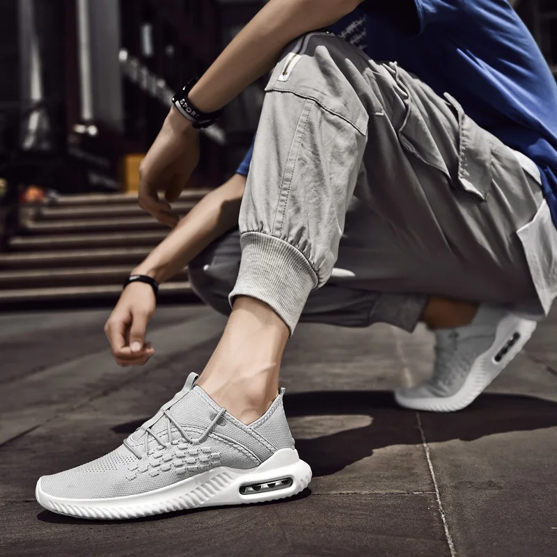 JUNSRM High Quality Plus Size 46 Casual Shoes Men 2019 Explosion Sneakers zapatillas hombre zapatos de | Обувь