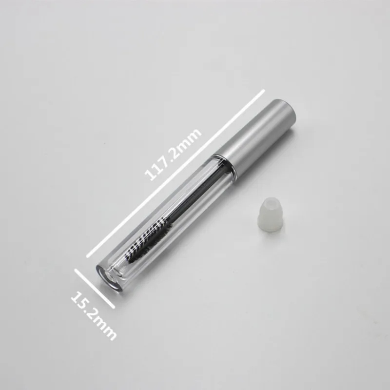 Пластиковая прозрачная пустая тушь для ресниц пробирка/бутылка/контейнер с