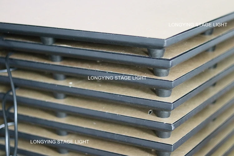 2ft * поверхность прочный белый или черный СВЕТОДИОДНЫЙ танцпол со звездой | Лампы