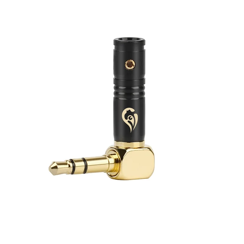 3.5mm 3 poles(4.0mm) Qyfang 3,5 мм аудиоразъем 3/4 палки стерео наушники-затычки адаптер 90 градусов изгиб наушники 4/6 мм отверстие провода припоя соединительная линия - Цвет: 3.5mm 3 poles(4.0mm)
