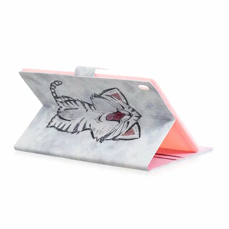 Мультфильм кожаный чехол для lenovo TAB4 Tab 4 10 TB-X304L TB-X304F/N Крышка для lenovo Tab 4 10 Plus TB-X704L TB-X704F/N принципиально чехол