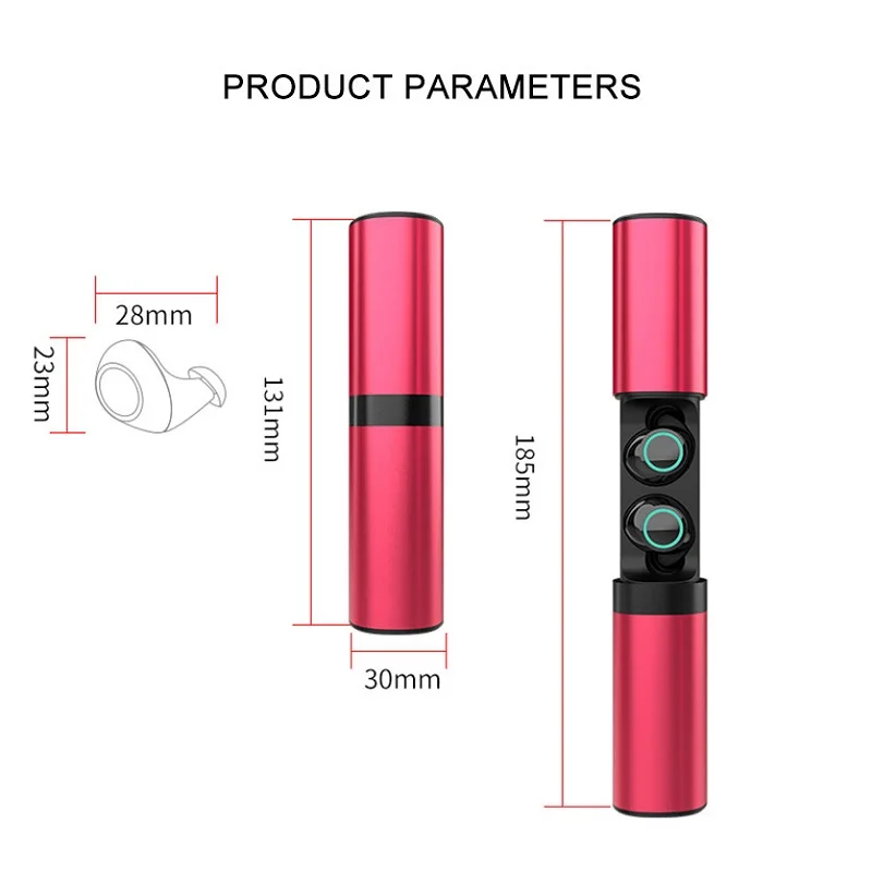 T6 TWS mini Bluetooth наушники беспроводные с микрофоном невидимые шумоподавляющие