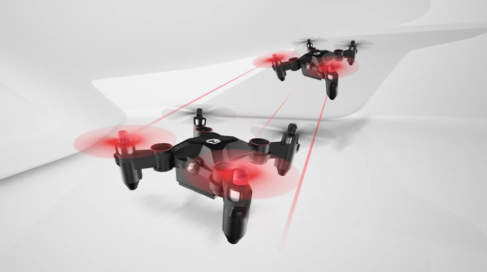 Holy Stone HS190 Дрон Nano мини складной карманный RC вертолет высота удержания 3D флипс Безголовый легкий Летающий Квадрокоптер для начинающих