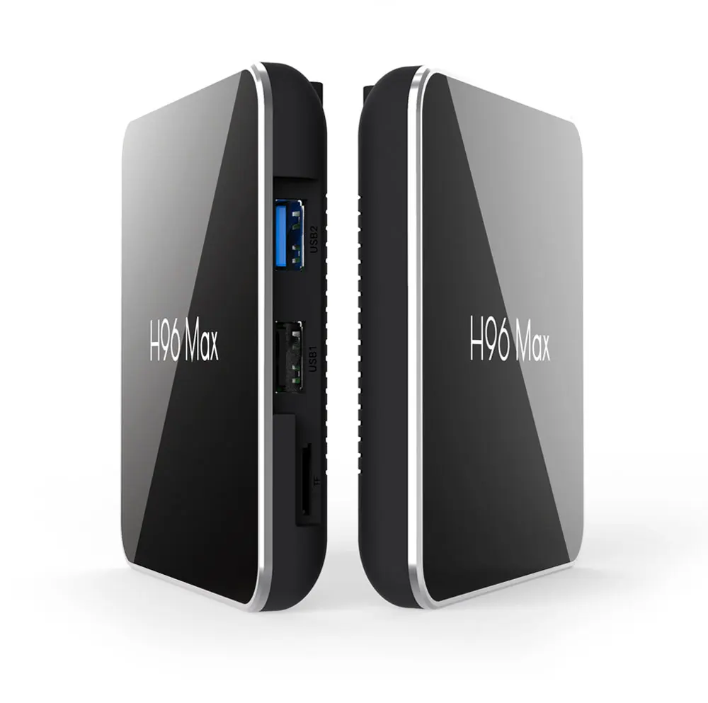 H96 Max X2 Amlogic S905X2 Восьмиядерный процессор 4 Гб ОЗУ 32 Гб ПЗУ Ip tv box Смарт ТВ приставка Android 8,1 ТВ приставка