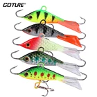 Приманки для подледной рыбалки Goture, 5 шт., свинцовый джиг жесткая искусственная приманка, стабилизатор для зимней рыбалки, для окуня и Судака панфис для форели