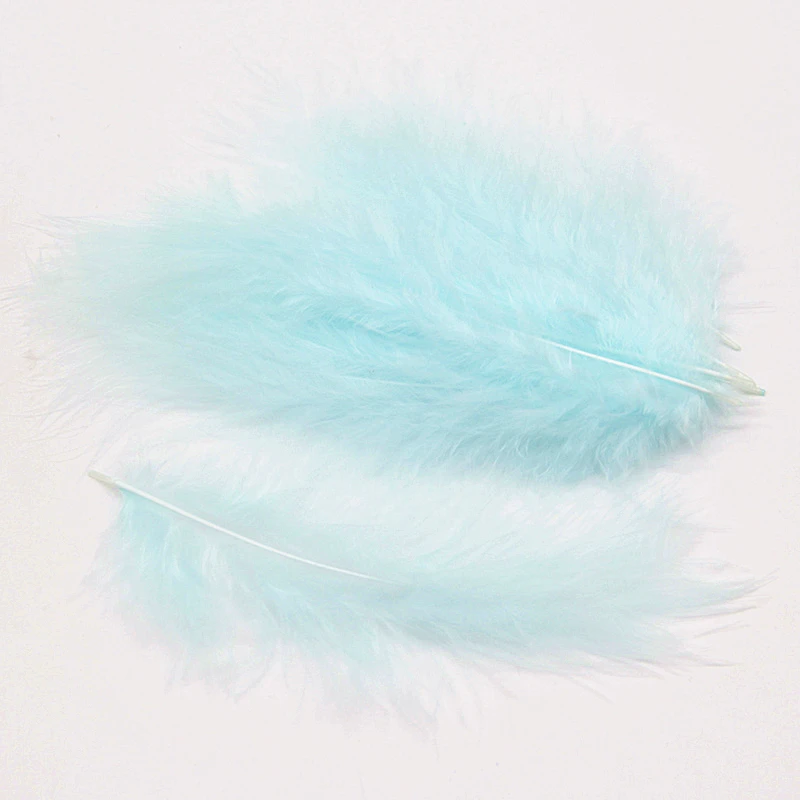 Natural Turkey Feathers Plumes 4-6 Inches10-15cm Multicolor Chicken Marabou Feather DIY Craft Wedding Jewelry Decoration 50pcs
