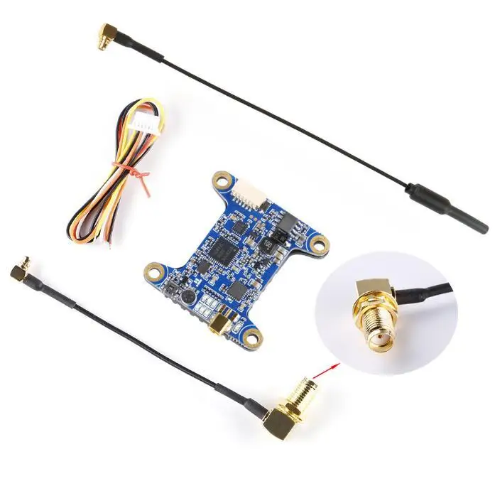 A Iflight The Force Long Range 48ch 5,8g 25mw 200mw 400mw 800mw 1000mw Fpv видео передатчик Vtx с Mmcx встроенный самопроверка - Цвет: A