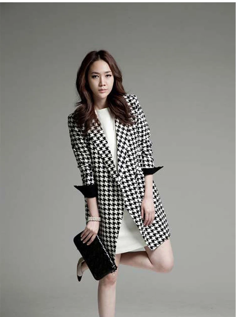 Новый arrrival 2014 шерсть твид пиджак девушки зимняя куртка женщин новый популярный