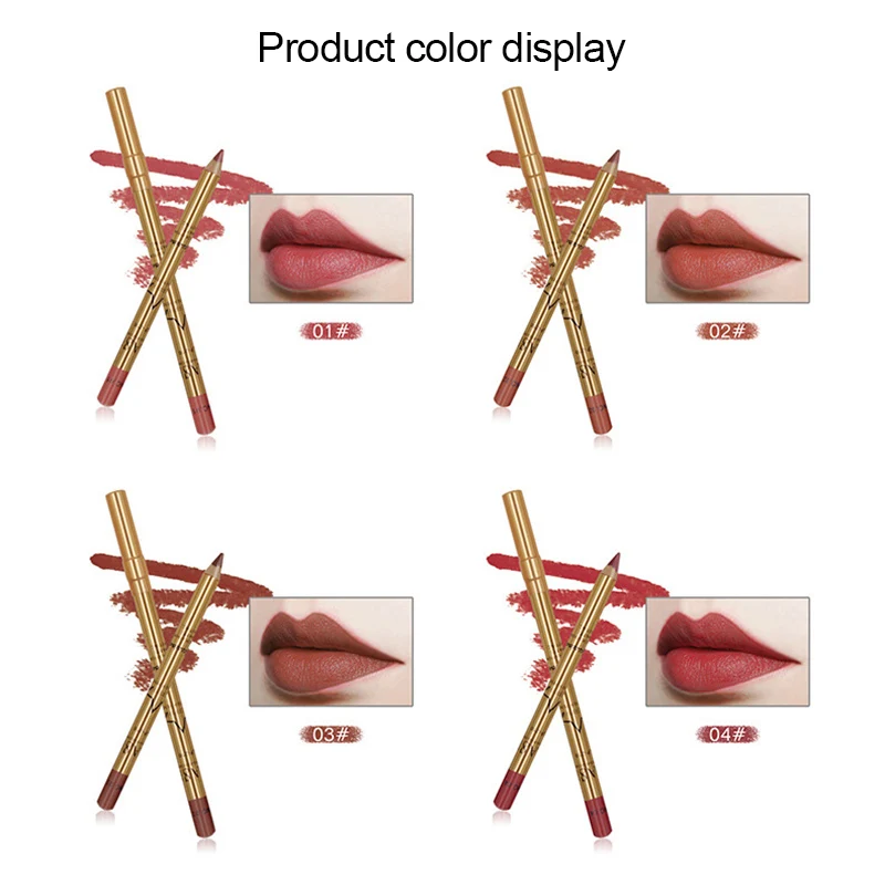 8 цветов карандаш для губ долговечный водонепроницаемый губ/Карандаш TY99|Карандаш
