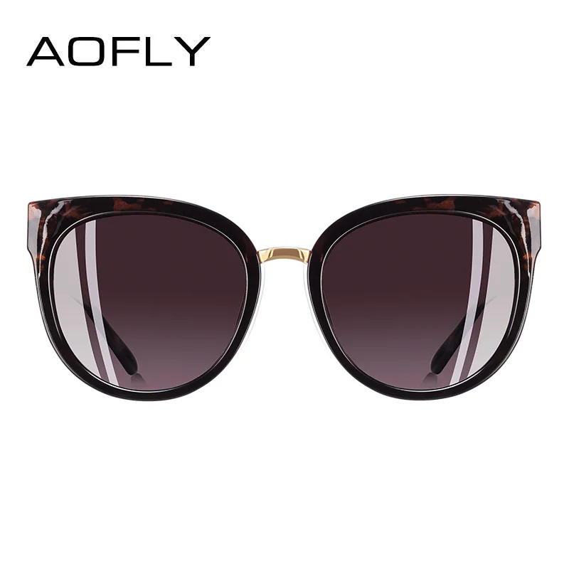 AOFLY, фирменный дизайн, ручная работа, роскошные солнцезащитные очки «кошачий глаз» для женщин, поляризованные солнцезащитные очки, UV400, A138
